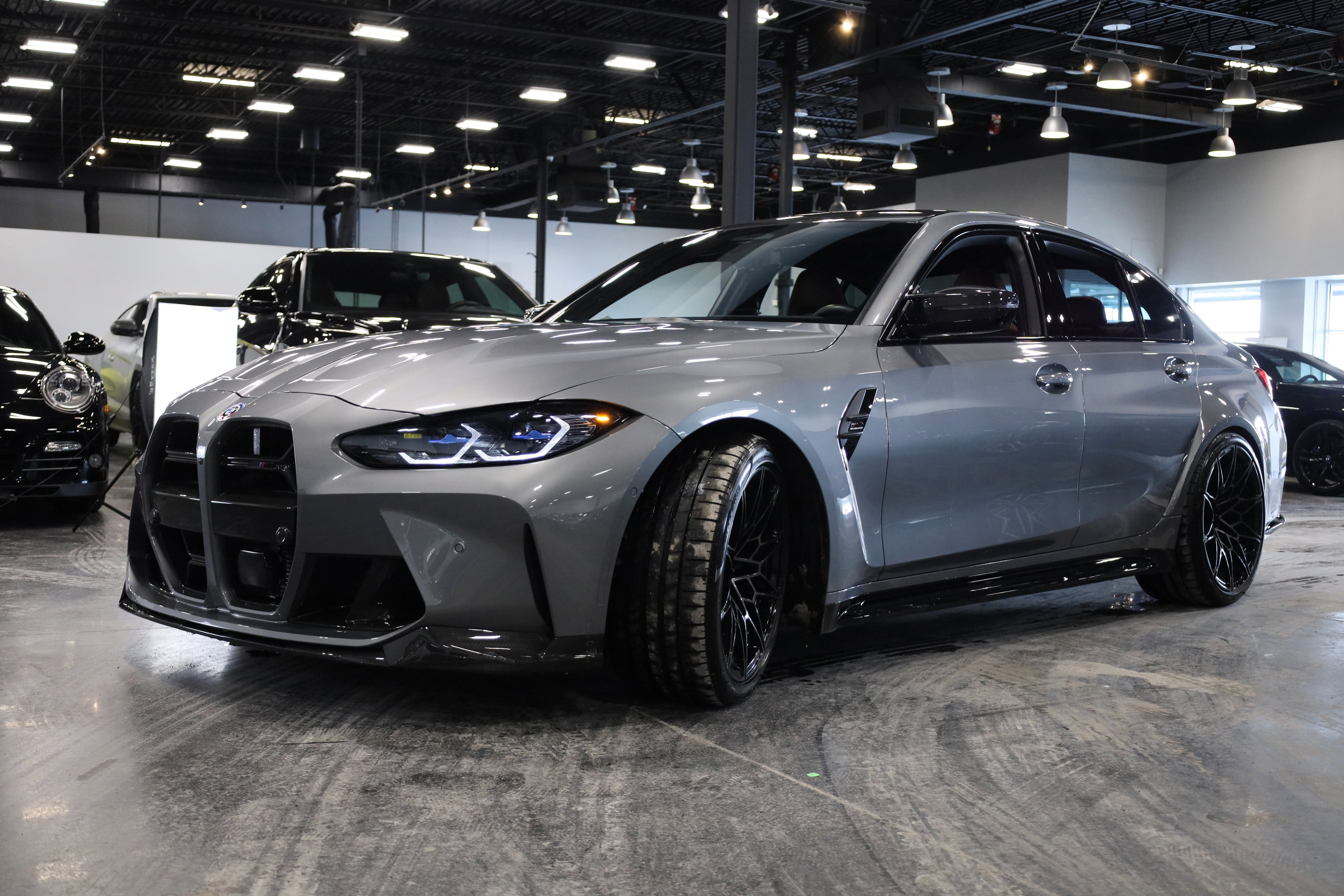 Used 2023 BMW M3 Competition w/ M Carbon Exterior Package image 3