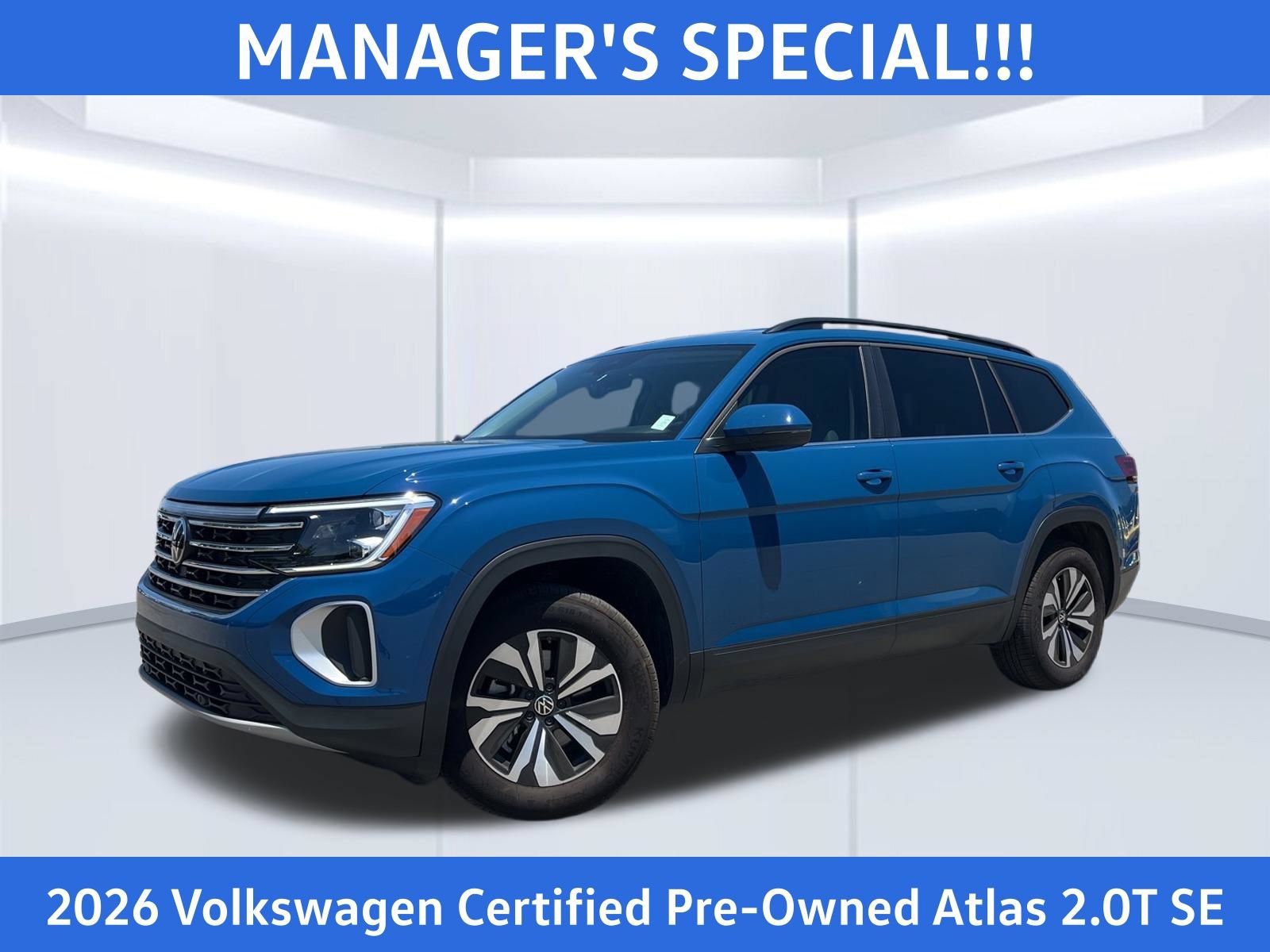 Certified 2026 Volkswagen Atlas SE