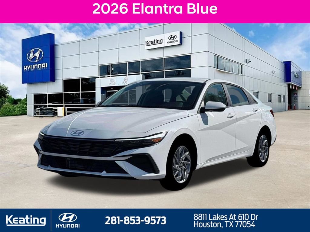 New 2026 Hyundai Elantra Blue image 1