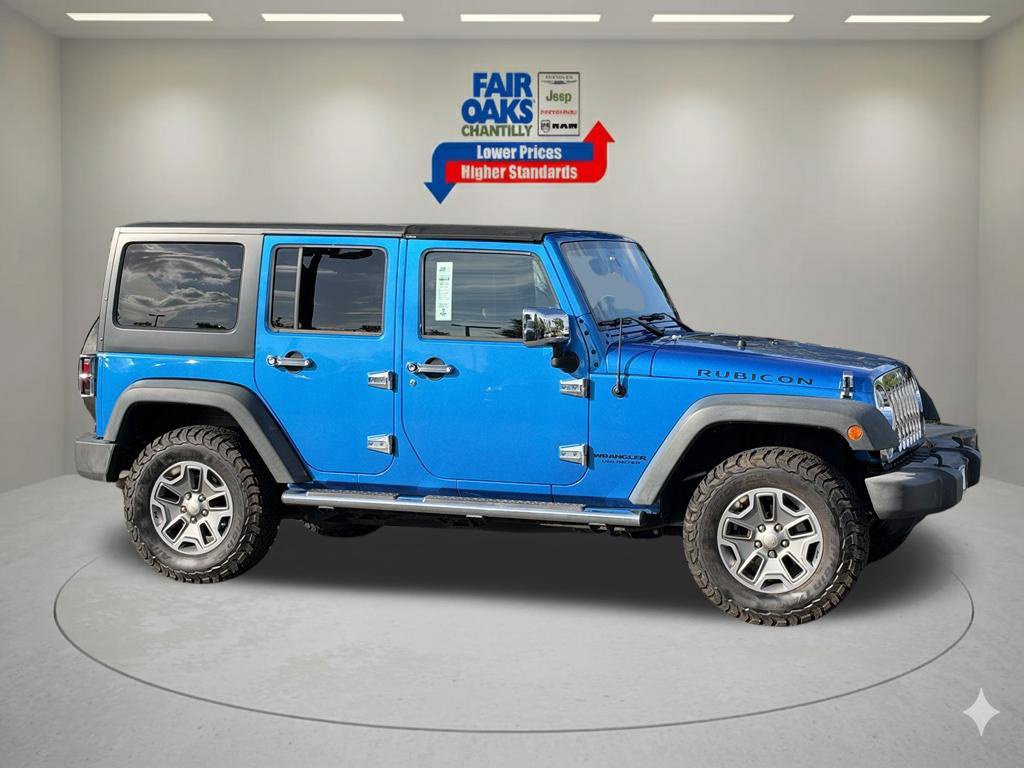 Used 2015 Jeep Wrangler Unlimited Rubicon w/ Connectivity Group AWD/4WD image 5