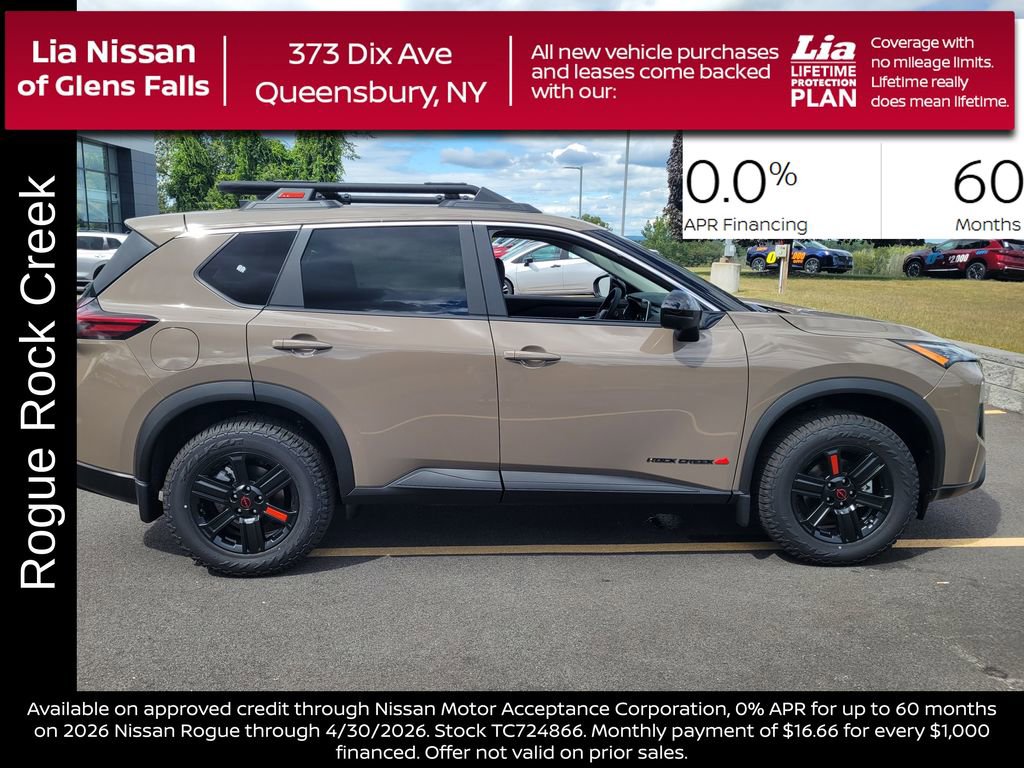 New 2026 Nissan Rogue SV w/ Rock Creek Premium Package image 2