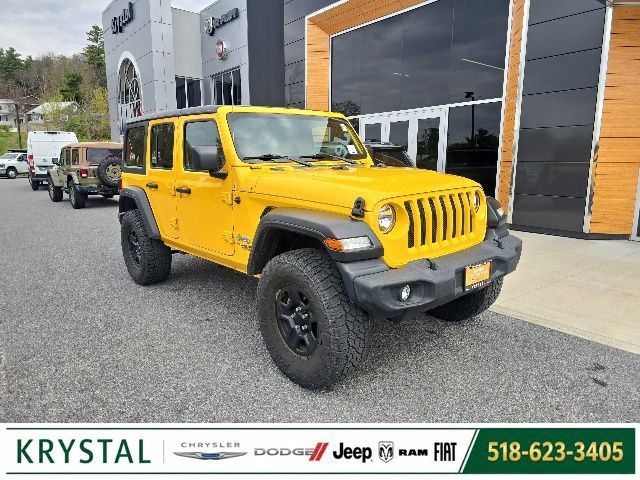 Certified 2020 Jeep Wrangler Unlimited Sport AWD/4WD image 1