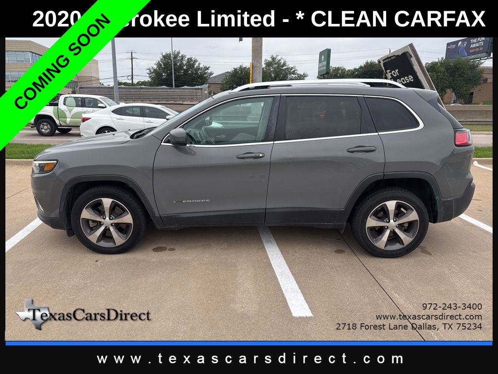 Used 2020 Jeep Cherokee Limited w/ Luxury Group FWD image 1