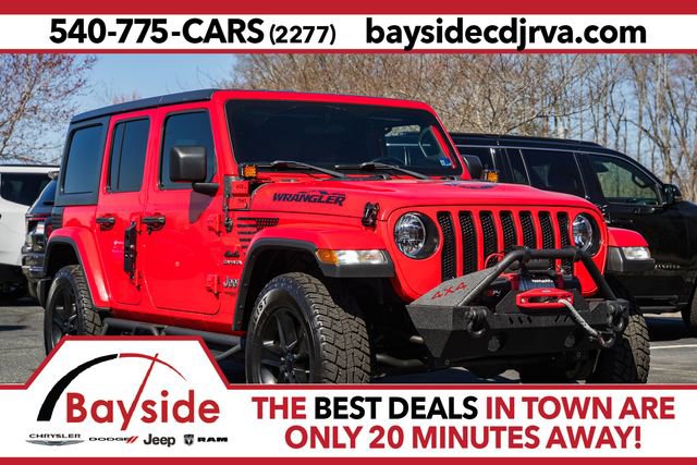 Used 2021 Jeep Wrangler Unlimited Sahara image 1