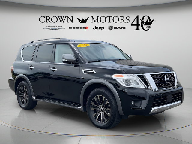 Used 2017 Nissan Armada Platinum w/ Captain Seat Package AWD/4WD image 3