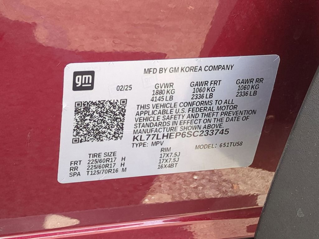 Used 2025 Chevrolet Trax LT w/ LT Convenience Package FWD image 28