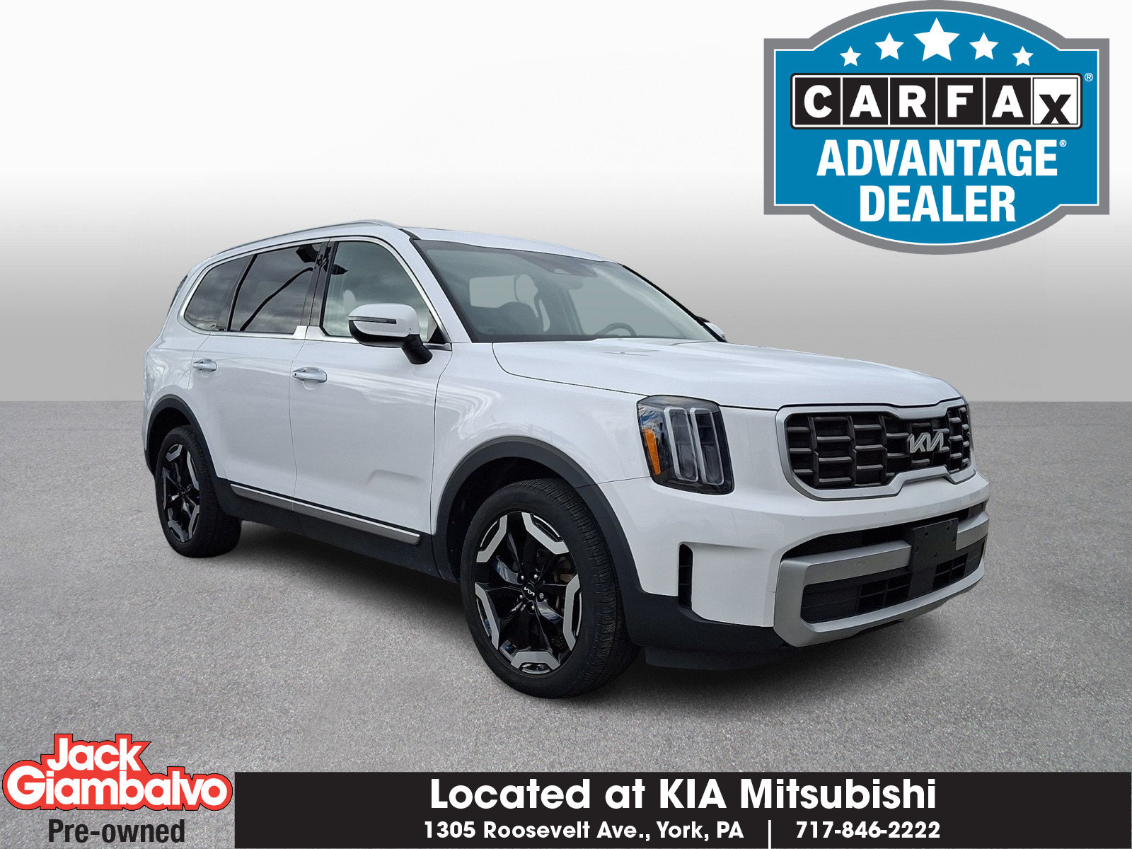 Certified 2024 Kia Telluride S w/ S Sunroof Package