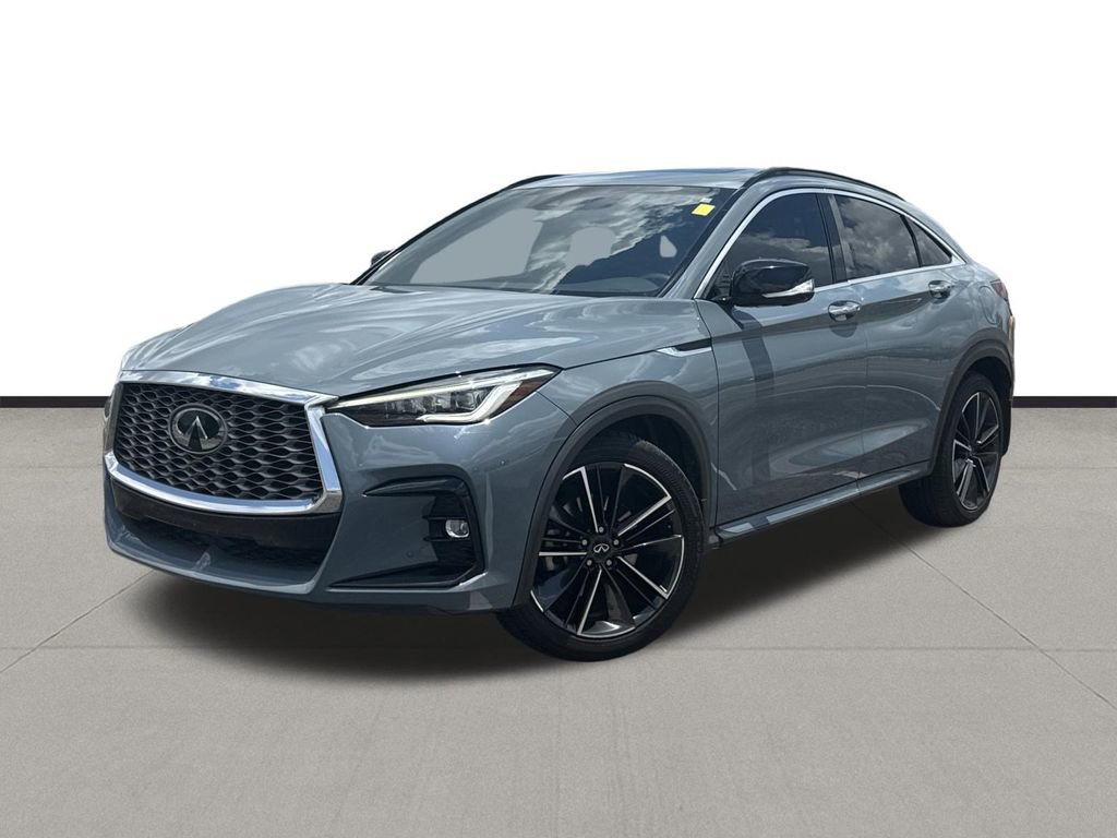 Used 2022 INFINITI QX55 Essential w/ Proassist Package AWD/4WD video 1