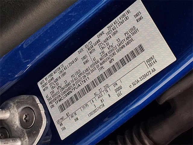 Certified 2023 Ford Escape ST-Line w/ Tech Pack #1 image 35