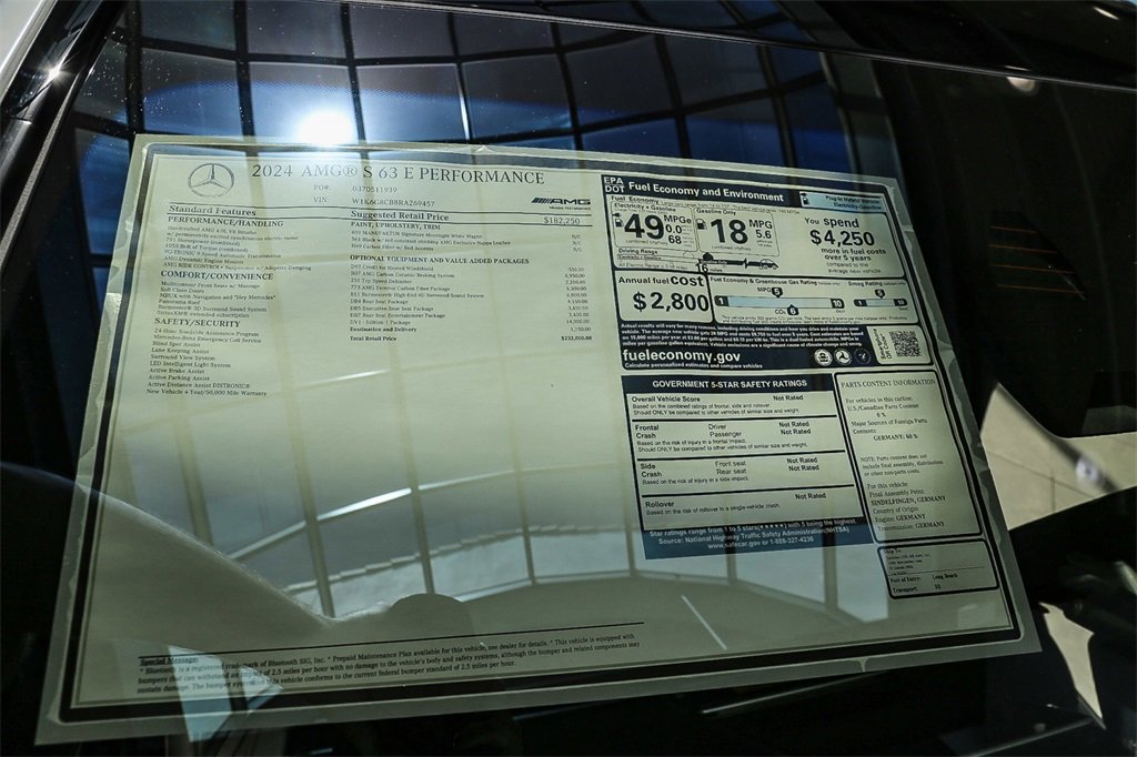 New 2024 Mercedes-Benz S 63 AMG S image 43