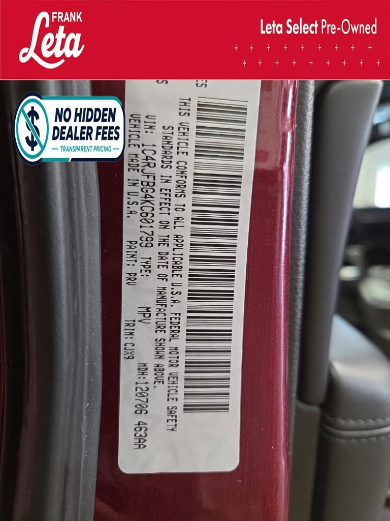 Used 2019 Jeep Grand Cherokee Limited AWD/4WD image 28