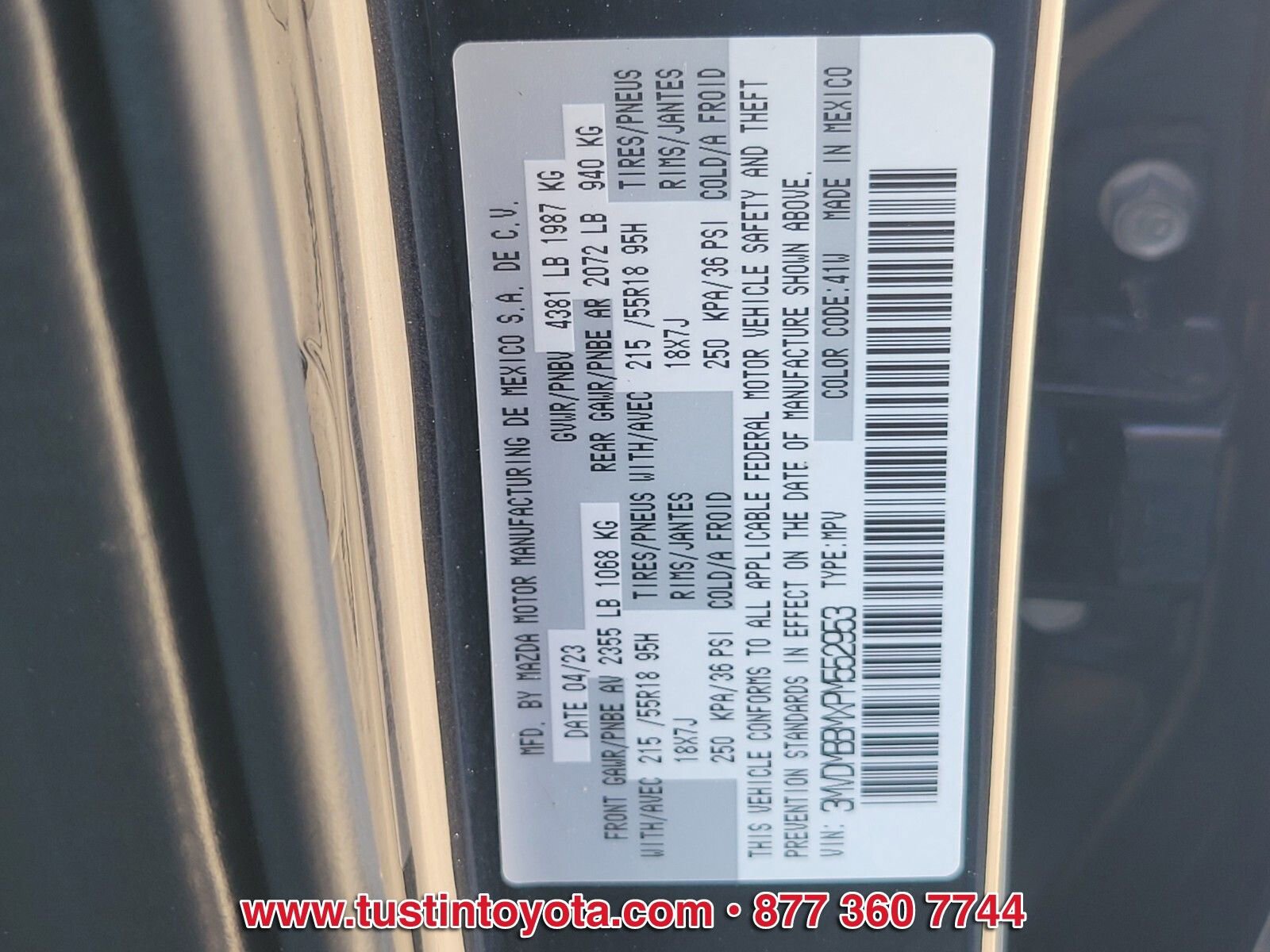 Used 2023 MAZDA CX-30 AWD 2.5 S w/ Select Package image 16