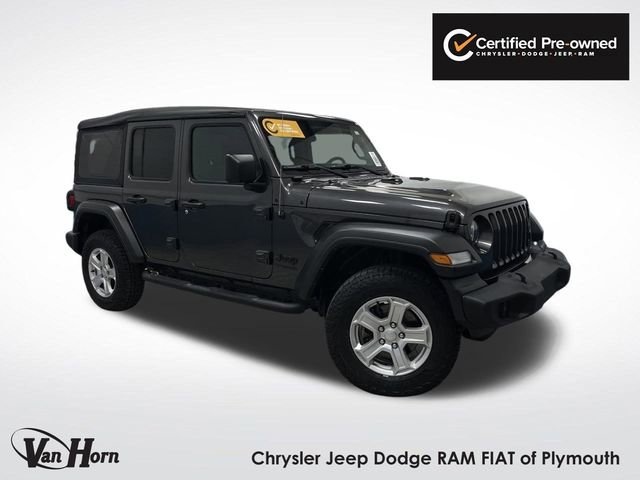 Used 2022 Jeep Wrangler Unlimited Sport image 1