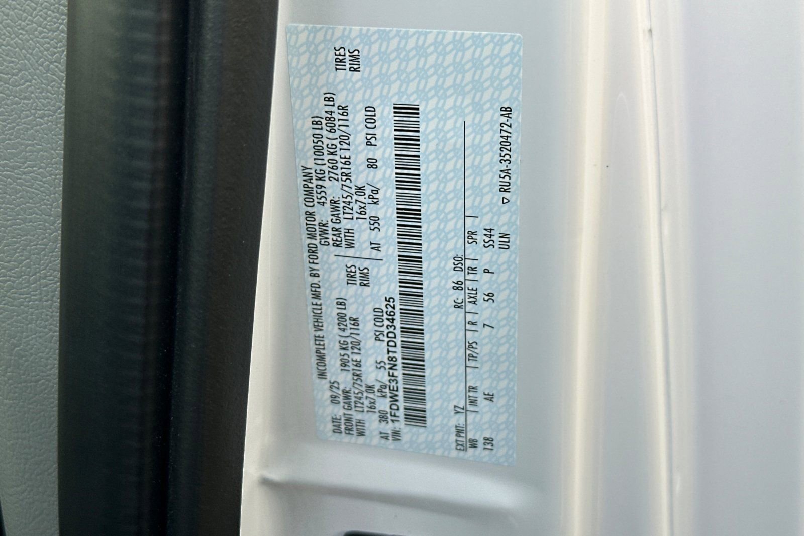 New 2026 Ford E-350 and Econoline 350 Super Duty w/ Power Equipment Group image 26