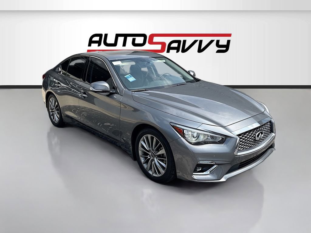 Used 2023 INFINITI Q50 Luxe w/ Cargo Package