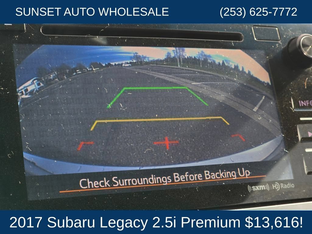 Used 2017 Subaru Legacy 2.5i Premium w/ Moonroof Package AWD/4WD image 34