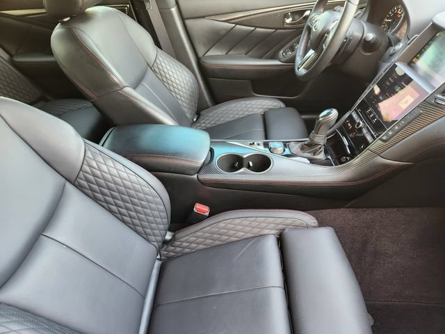 Used 2023 INFINITI Q50 Red Sport 400 w/ Black Opal Edition RWD image 19