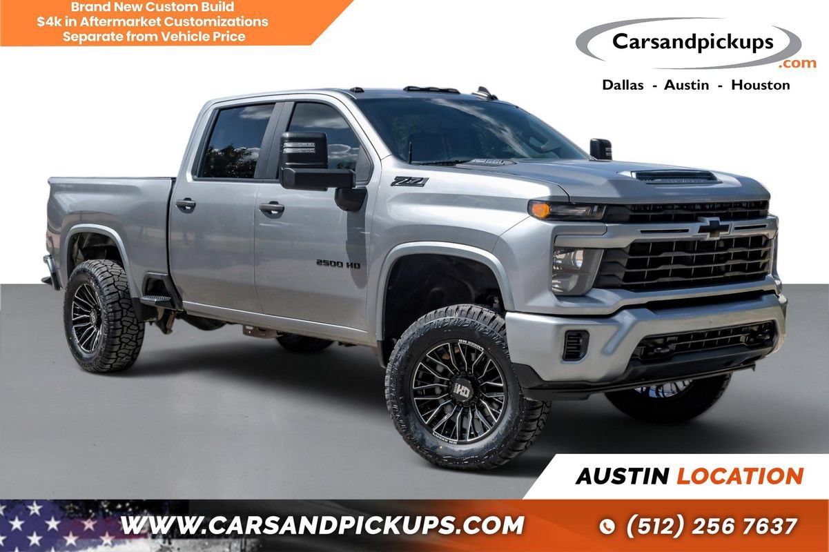 Used 2024 Chevrolet Silverado 2500 Custom w/ Custom Value Package