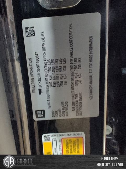 Used 2022 GMC Yukon XL SLT w/ SLT Luxury Package image 29