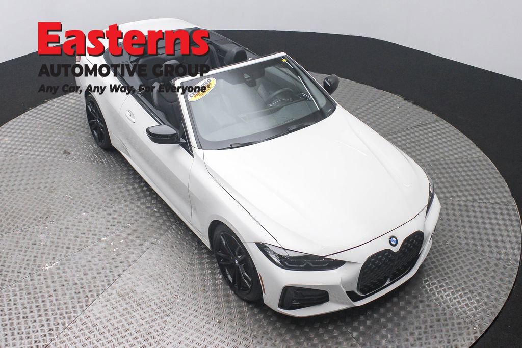 Used 2024 BMW 430i Convertible w/ M Sport Package RWD image 3