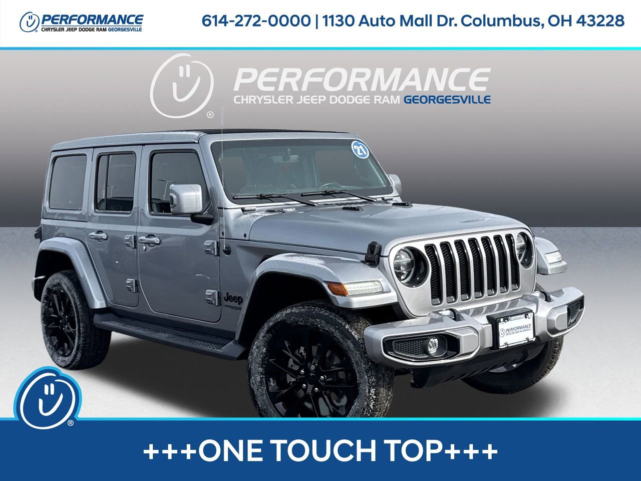 Used 2021 Jeep Wrangler Unlimited Sahara image 1