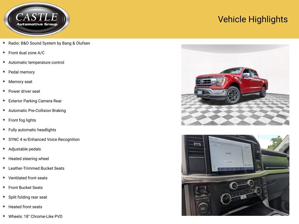 Used 2023 Ford F150 Lariat AWD/4WD image 4