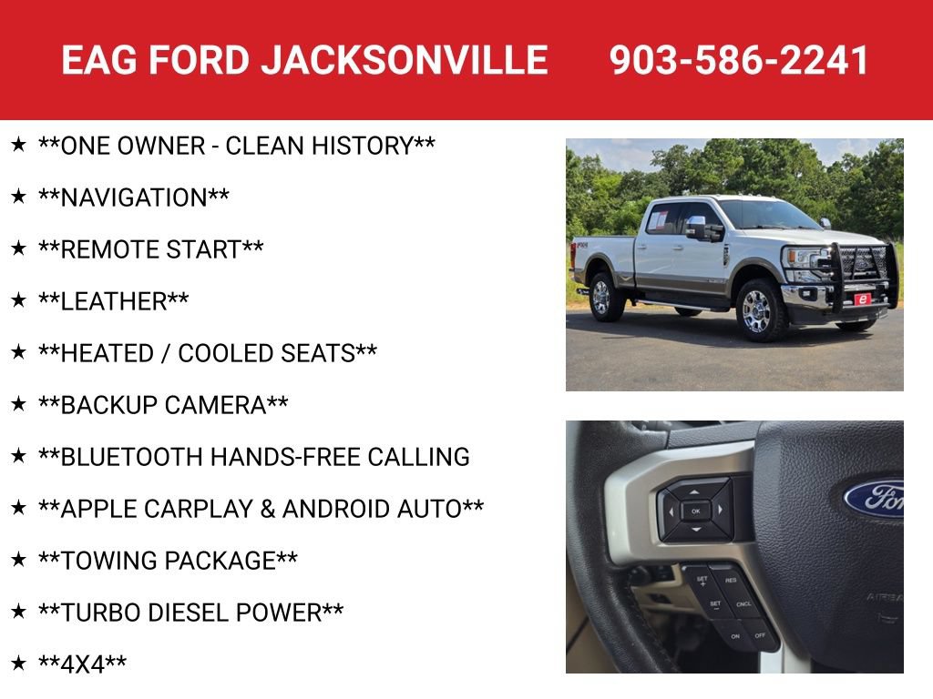 Used 2020 Ford F250 Lariat w/ Chrome Package AWD/4WD image 4