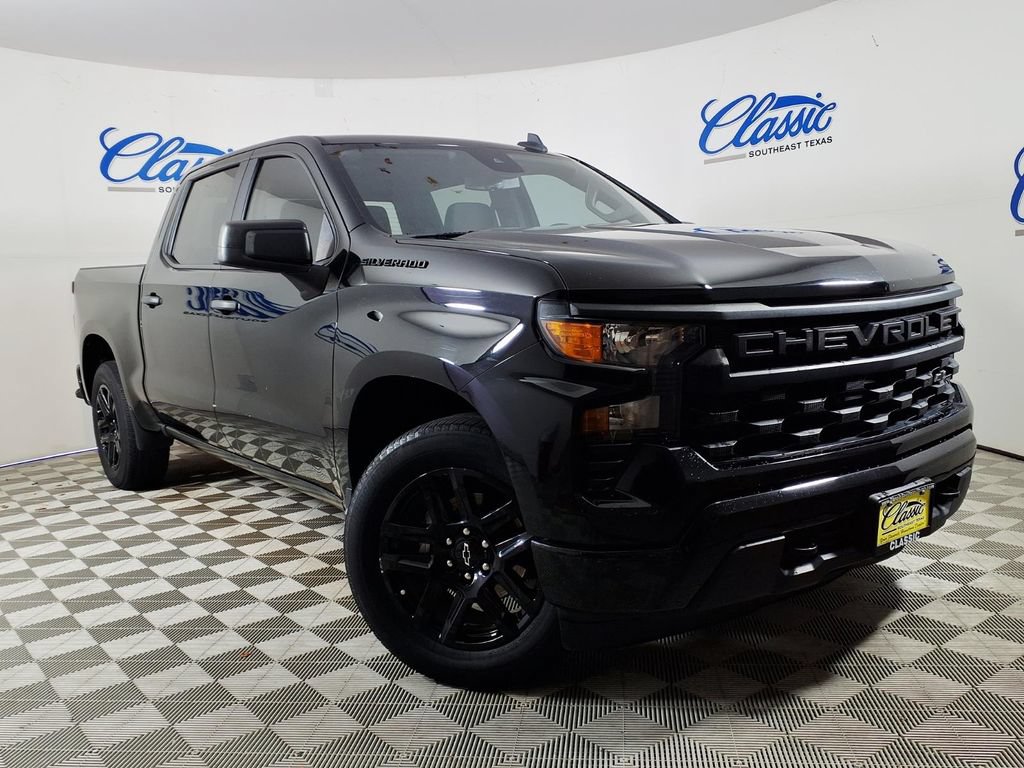 Used 2023 Chevrolet Silverado 1500 Custom w/ LPO, Dark Essentials Package RWD video 1