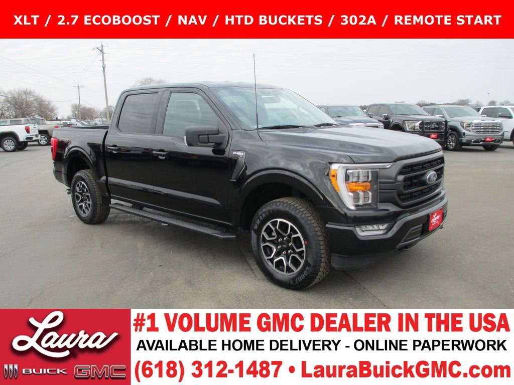 Used 2022 Ford F150 XLT w/ Equipment Group 302A High image 1