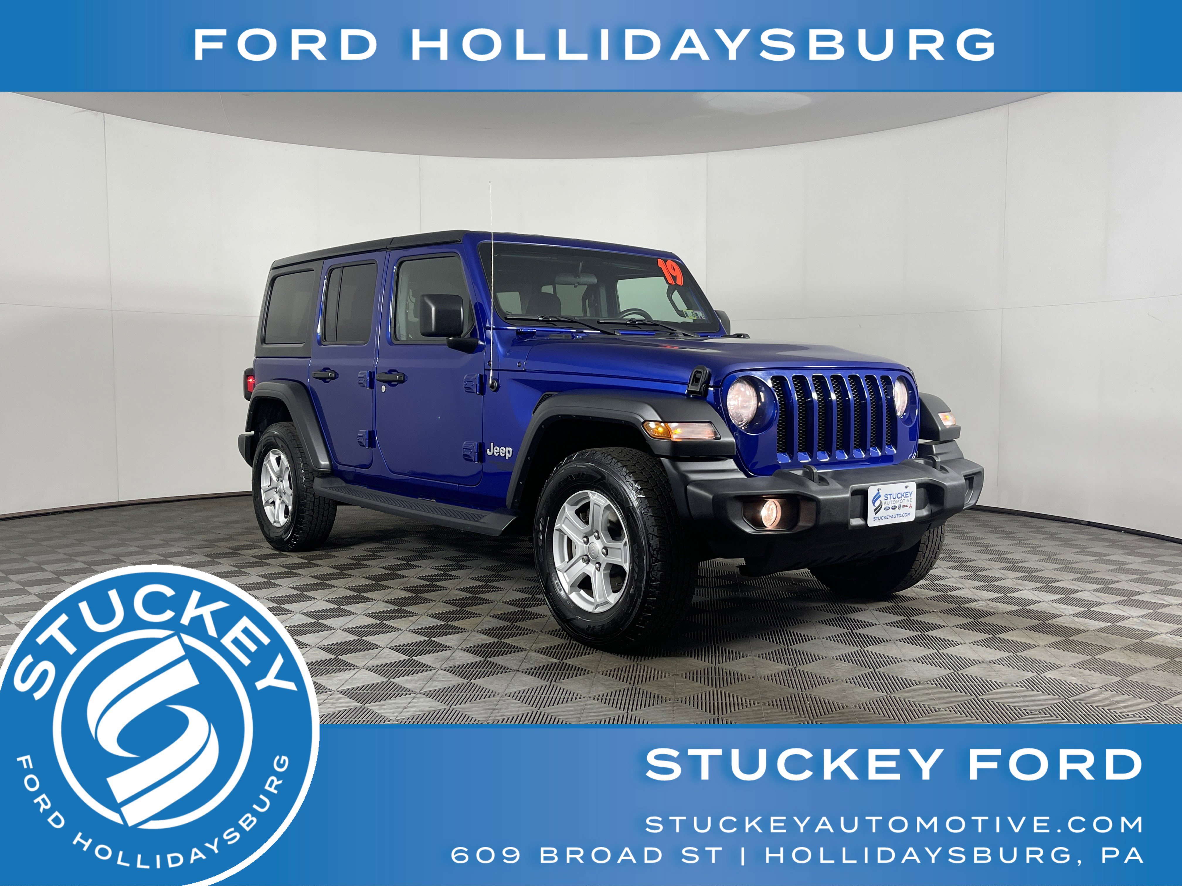 Used 2019 Jeep Wrangler Unlimited Sport S