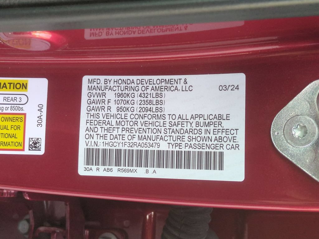 Used 2024 Honda Accord EX image 24