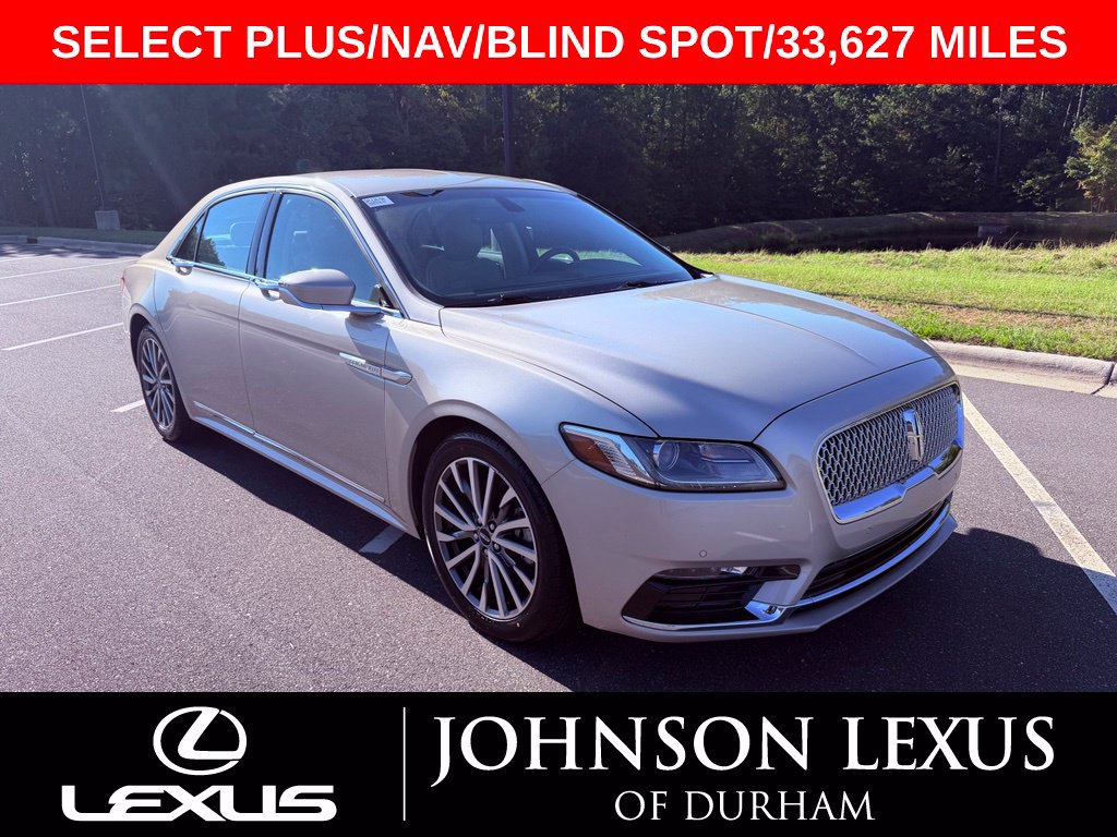 Used 2017 Lincoln Continental Select