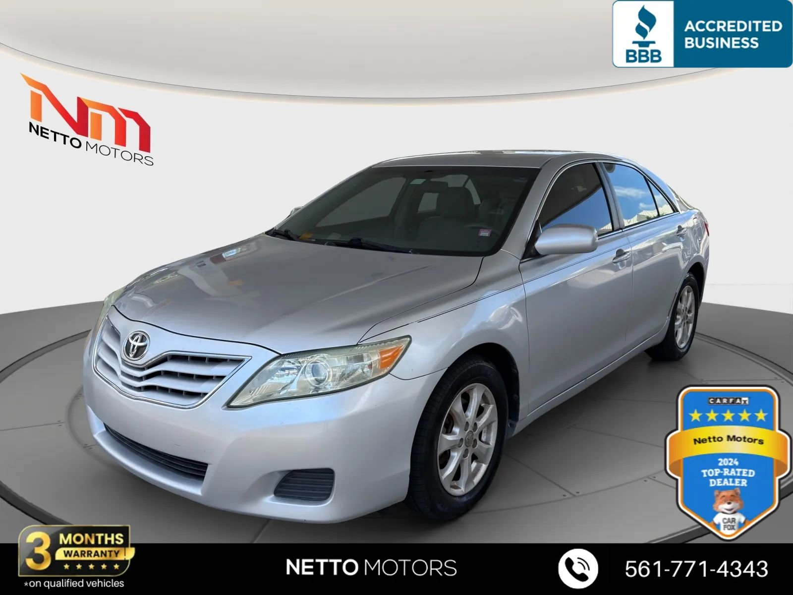 Used 2011 Toyota Camry LE w/ LE Extra-Value Pkg FWD image 1