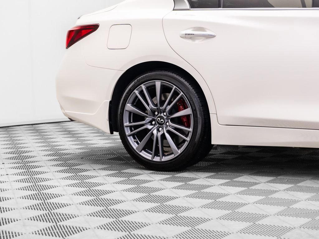 Used 2023 INFINITI Q50 Red Sport 400 w/ Carbon Fiber Package AWD/4WD image 37