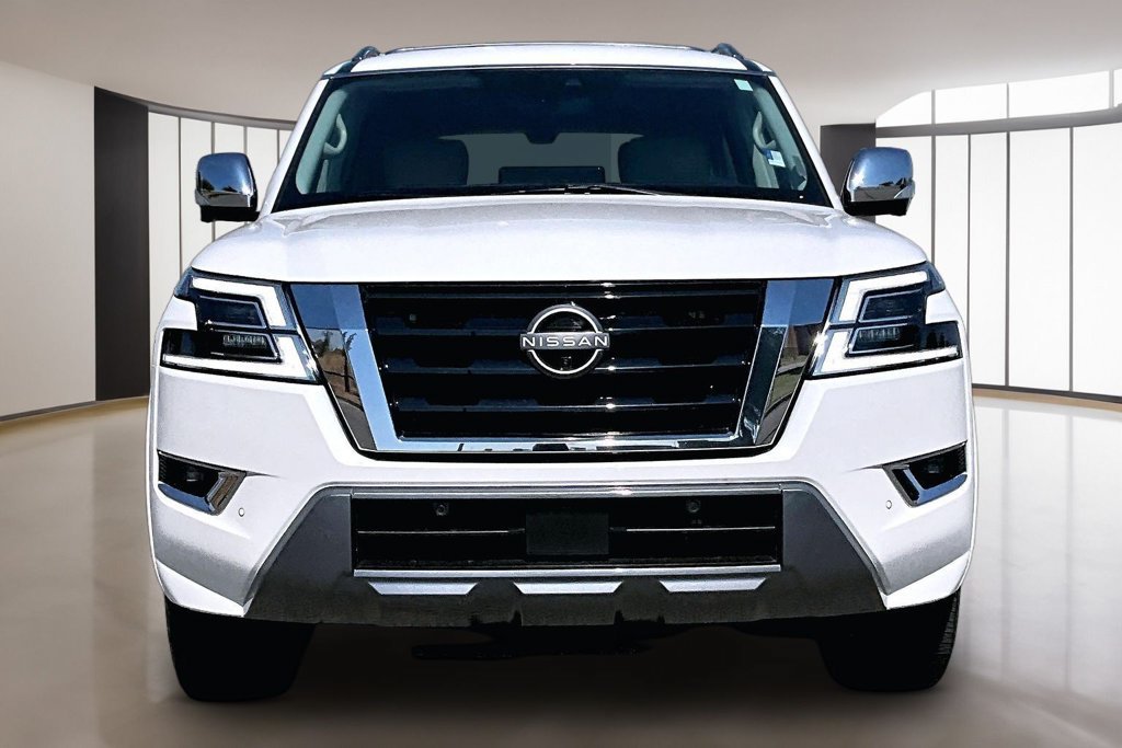 Used 2021 Nissan Armada Platinum w/ Captain's Chairs Package AWD/4WD image 3