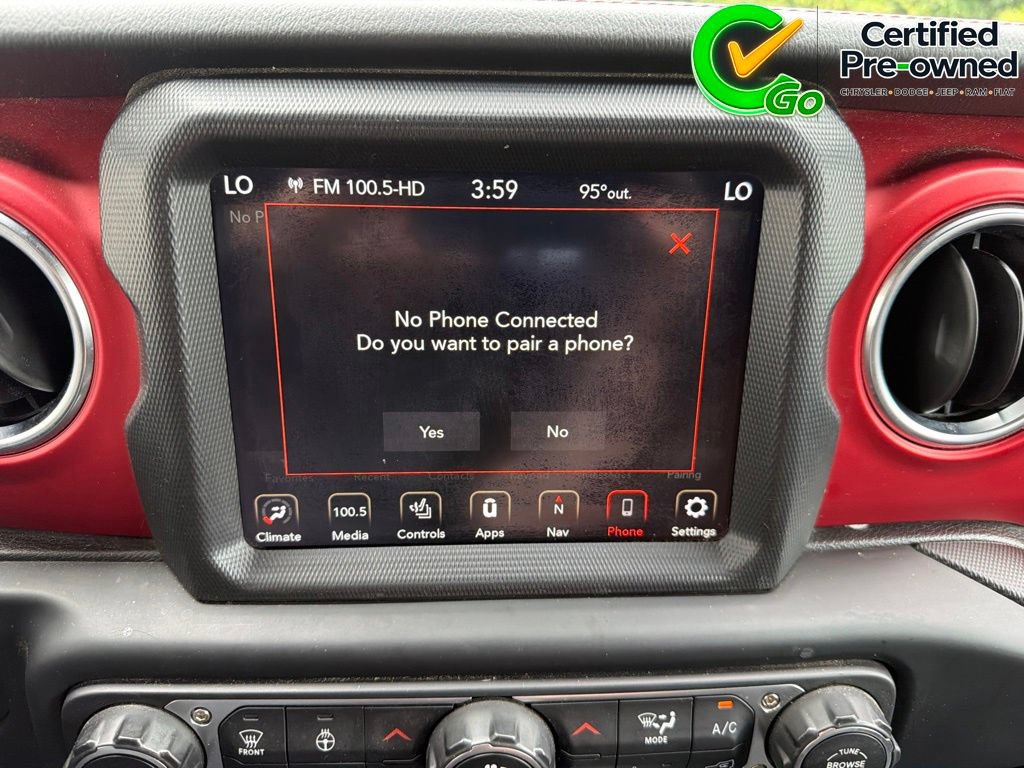 Certified 2020 Jeep Gladiator Rubicon AWD/4WD image 89