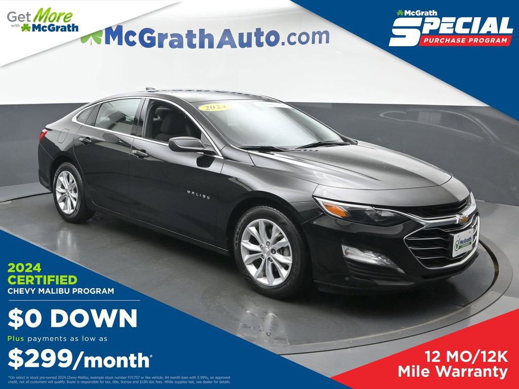 Used 2024 Chevrolet Malibu LT image 1