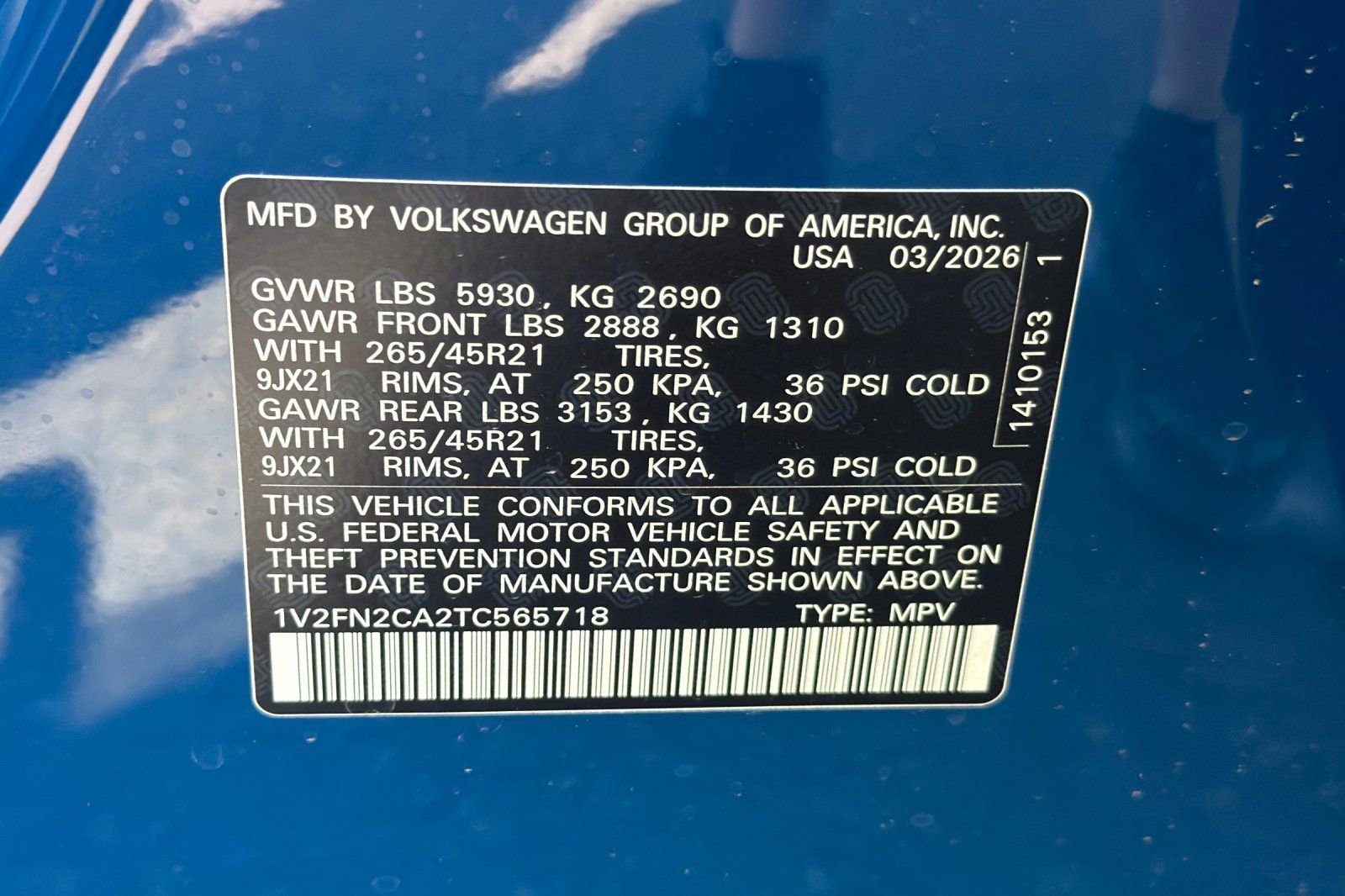 New 2026 Volkswagen Atlas SEL Premium R-Line AWD/4WD image 26