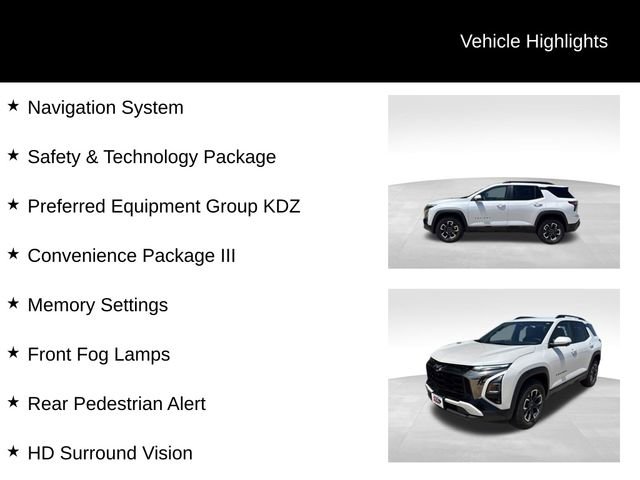 Certified 2025 Chevrolet Equinox ACTIV w/ Safety and Technology Package AWD/4WD image 3