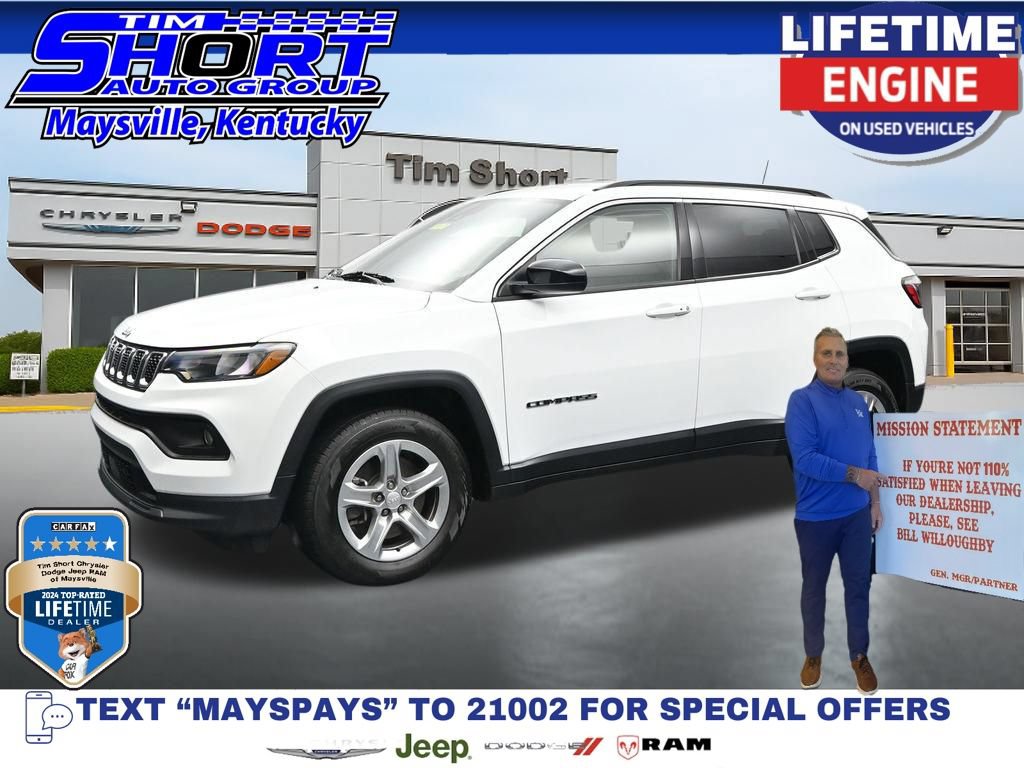 Used 2024 Jeep Compass Latitude AWD/4WD 360° Tour