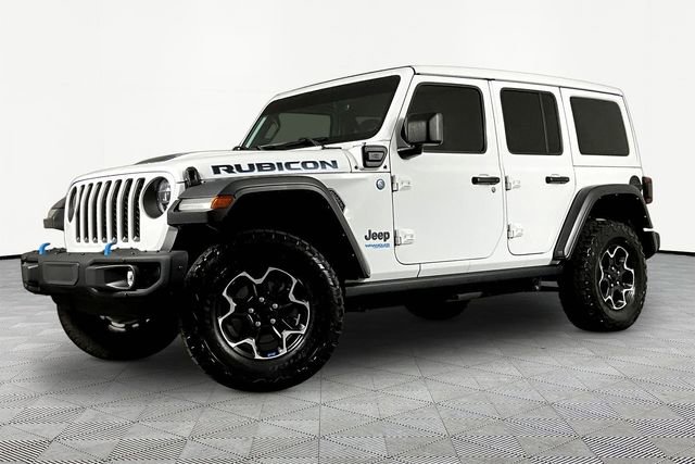Used 2022 Jeep Wrangler Unlimited Rubicon 4xe w/ Steel Bumper Group image 1
