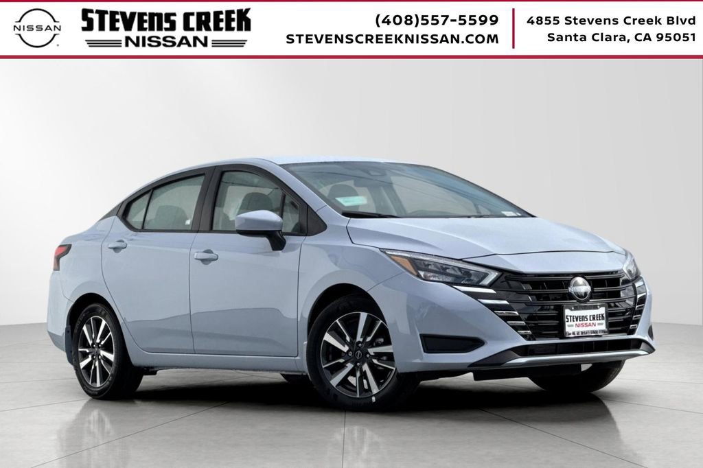 New 2025 Nissan Versa SV w/ Trunk Package image 1