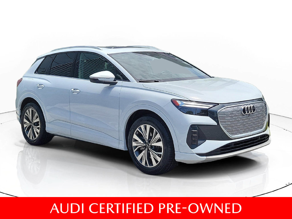 Certified 2023 Audi Q4 e-tron Premium w/ Convenience Package RWD image 1