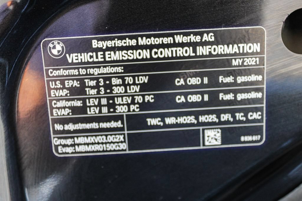 Used 2021 BMW 540i w/ Premium Package RWD image 28