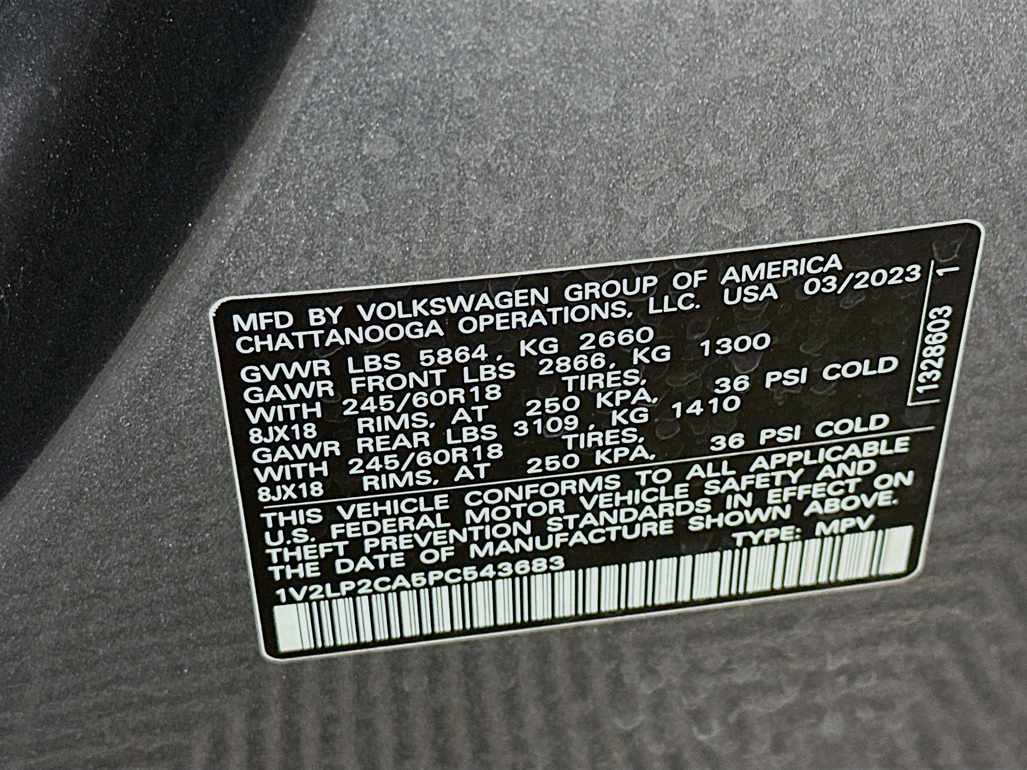 Used 2023 Volkswagen Atlas SE AWD/4WD image 12