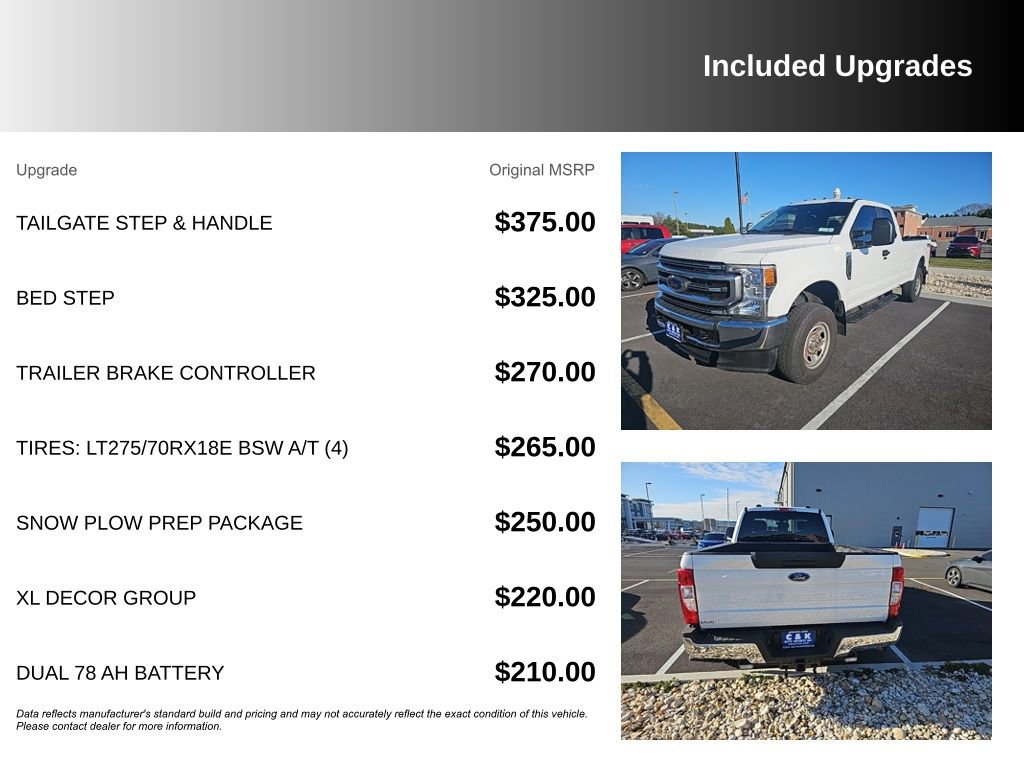 Used 2021 Ford F350 XL w/ Power Equipment Group image 7