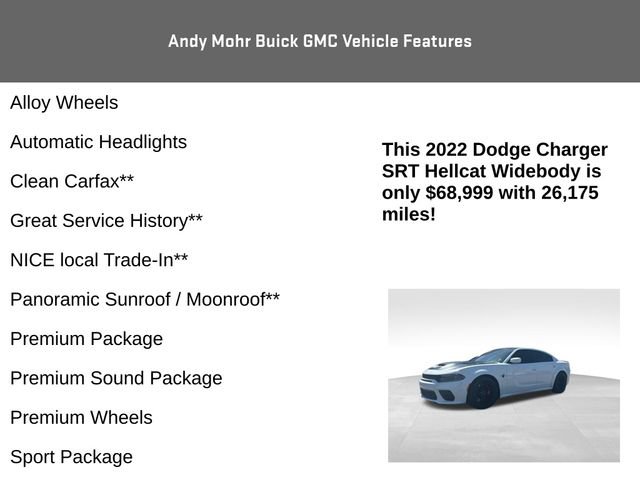 Used 2022 Dodge Charger SRT Hellcat w/ Harman/Kardon Audio Group image 8