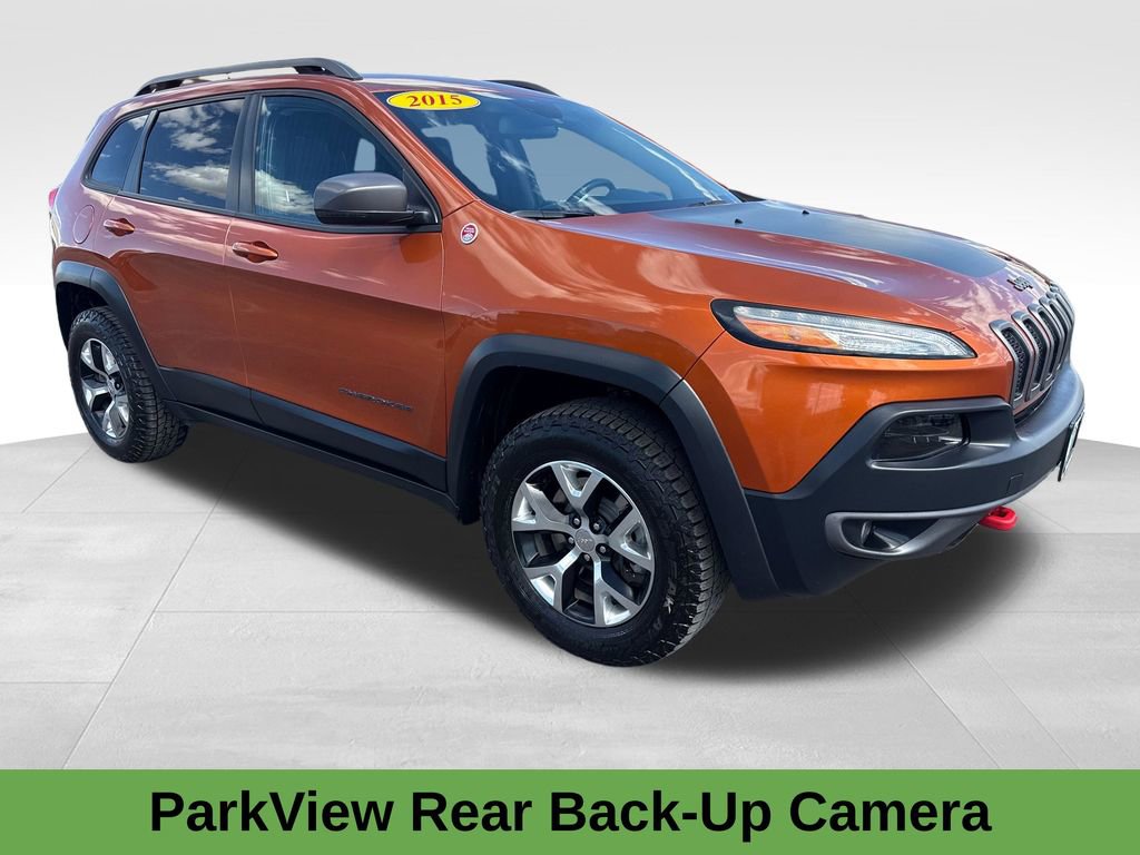 Used 2015 Jeep Cherokee Trailhawk w/ Leather Interior Group image 9
