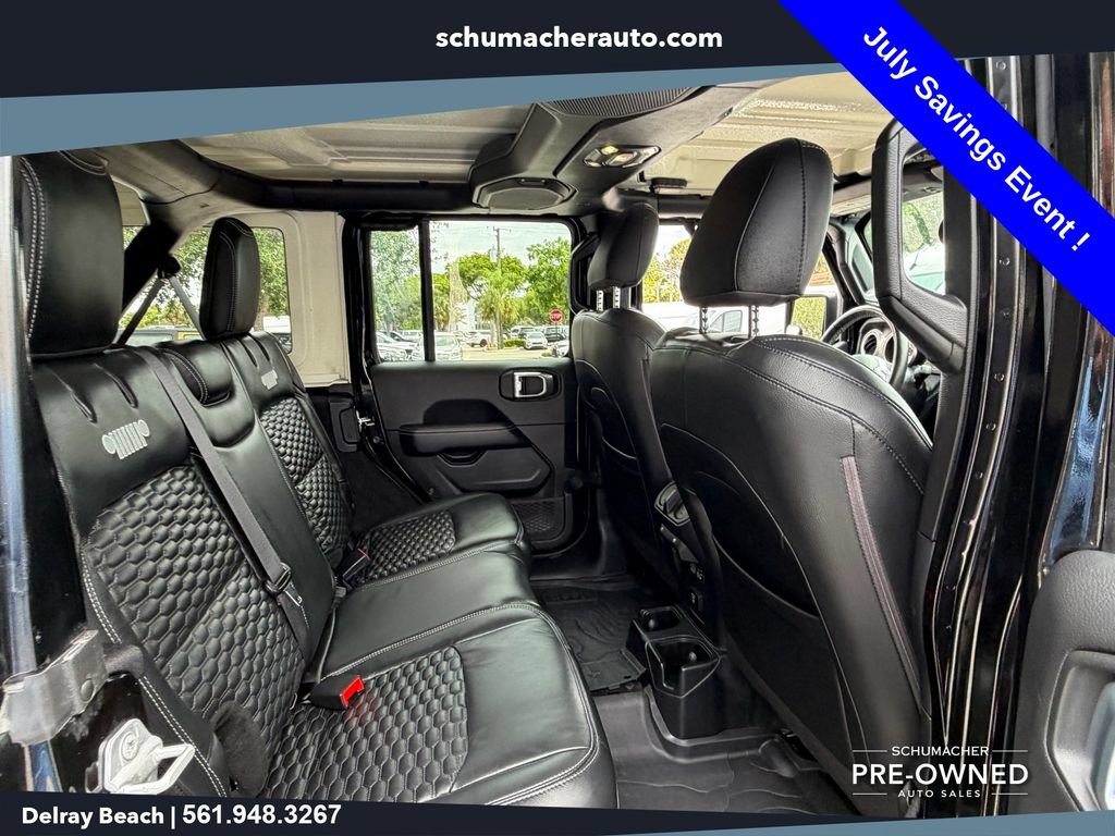 Used 2021 Jeep Wrangler Unlimited Sahara AWD/4WD image 14