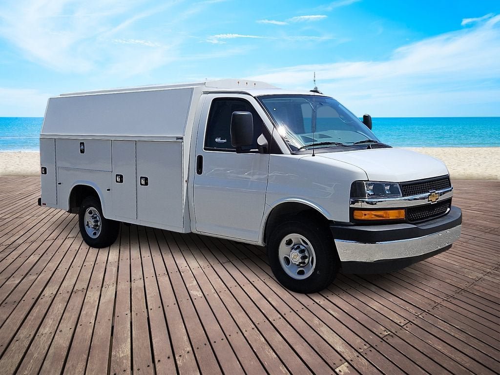 New 2025 Chevrolet Express 3500 w/ Power Convenience Package RWD image 2